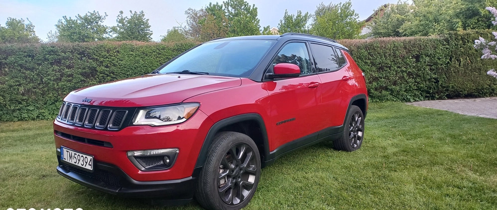Jeep Compass cena 91999 przebieg: 52213, rok produkcji 2019 z Młynary małe 301